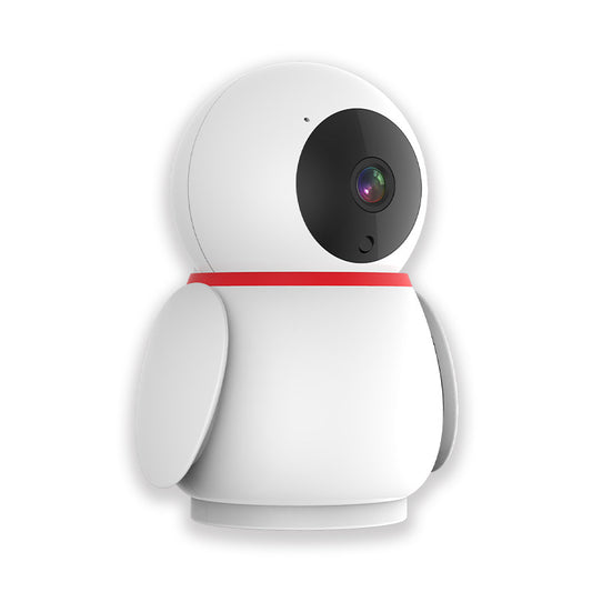 Graffiti Penguin Smart Baby Monitor | 1080P HD WiFi Camera, Night Vision, Two-Way Audio & Motion Tracking – The Ultimate Nursery Guardian