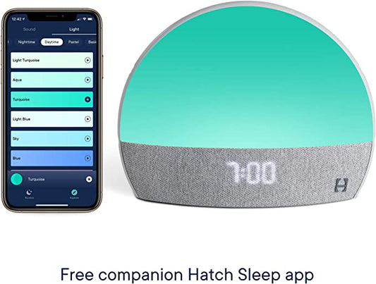 Lumina Pro: Smart Sleep Assistant & Sunrise Alarm Clock | White Noise Sound Machine, Ambient Night Light & Intelligent Sleep Trainer