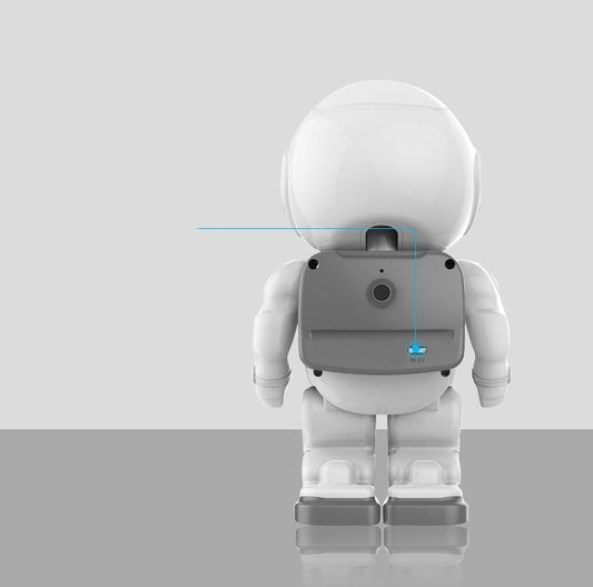 AstroGuard Pro: Smart Robot WiFi Camera | 1080P HD Mobile Remote Monitor, Pan/Tilt AI Tracking, Night Vision & Two-Way Audio