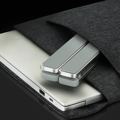 ErgoLift Pro: Adjustable Aluminum Laptop Stand | 7-Level Height Adjustment, Foldable & Portable, Heat-Dissipating Design for 10-17" Devices