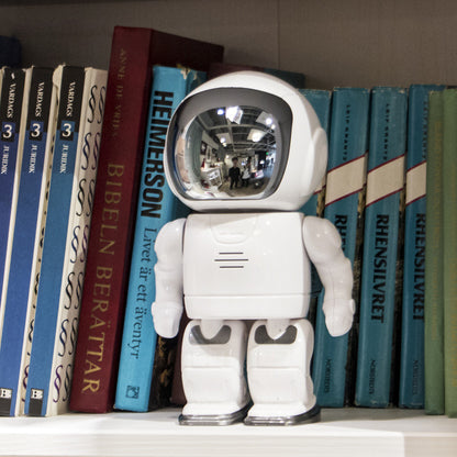 AstroGuard Pro: Smart Robot WiFi Camera | 1080P HD Mobile Remote Monitor, Pan/Tilt AI Tracking, Night Vision & Two-Way Audio