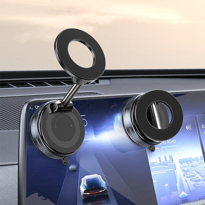 MagLink Pro: Intelligent Vacuum Adsorption Magnetic Car Mount | 360° Rotation | Ultra-Stable Active Suction Tech