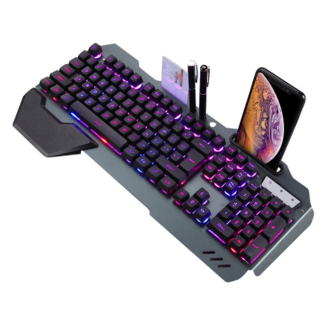 Tactical RGB Mechanical Gaming Keyboard - Pro-Response, 26-Key Anti-Ghosting, Ergonomic Design for Gamer