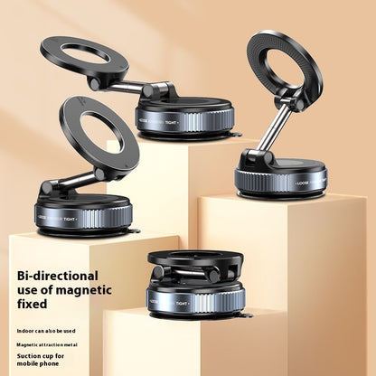 MagLink Pro: Intelligent Vacuum Adsorption Magnetic Car Mount | 360° Rotation | Ultra-Stable Active Suction Tech
