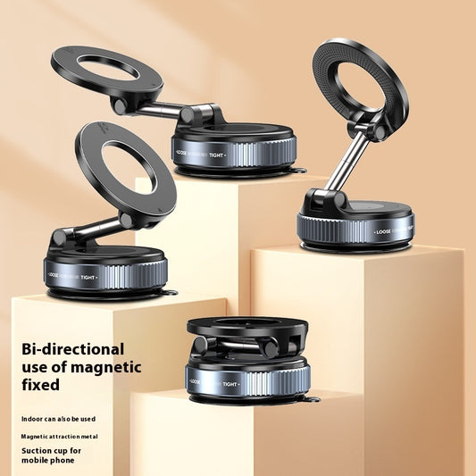 MagLink Pro: Intelligent Vacuum Adsorption Magnetic Car Mount | 360° Rotation | Ultra-Stable Active Suction Tech