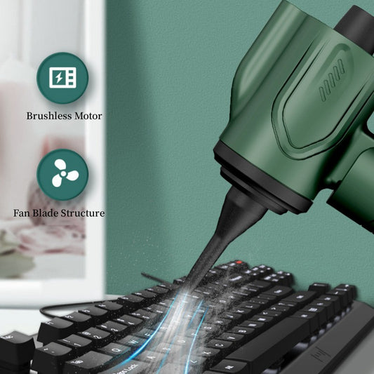 AeroClean Pro: Foldable High-Power Car Vacuum | 9000Pa Cordless Suction, 120W Brushless Motor, Portable Handheld Cleaner for Home & Vehicle