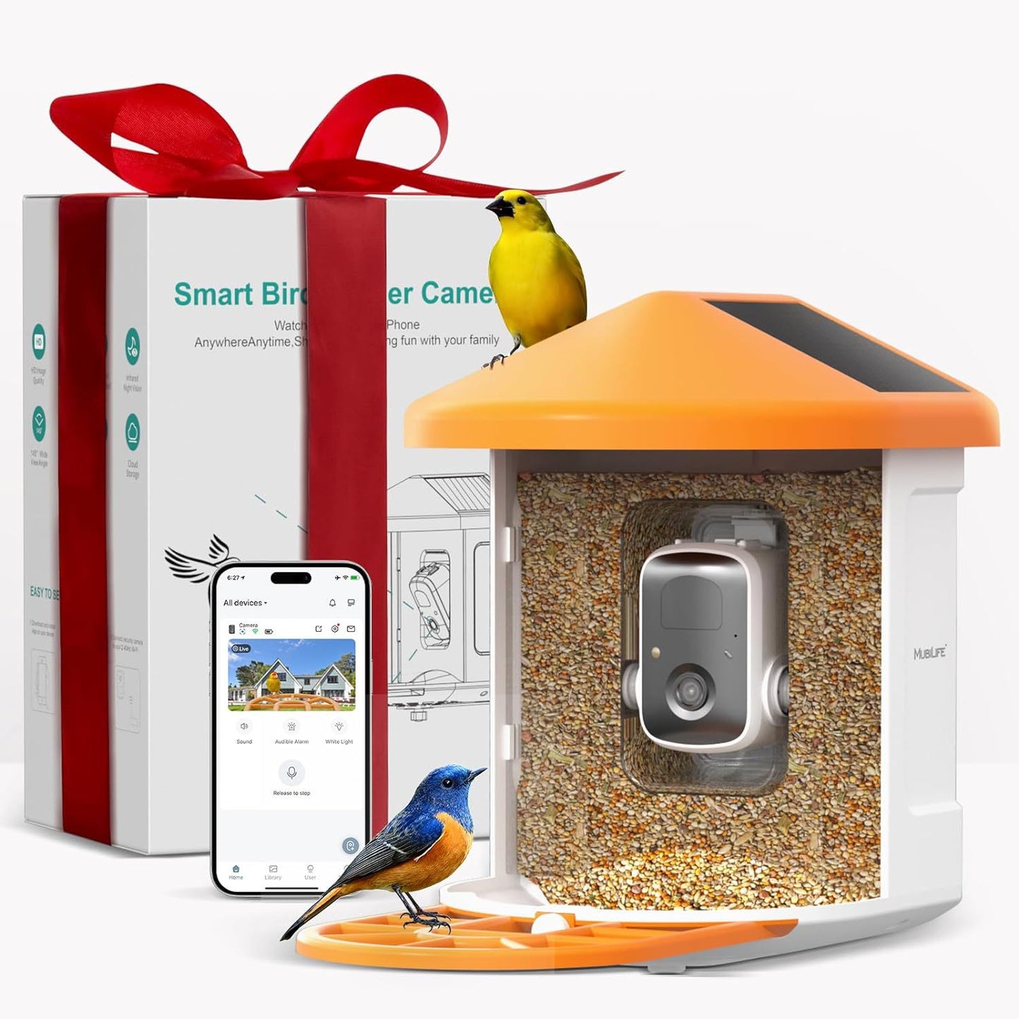 PetGuardian AI: Smart Automatic Pet Feeder with 1080P HD Camera | WiFi App Control, Night Vision, Two-Way Audio & Precision Portion Control