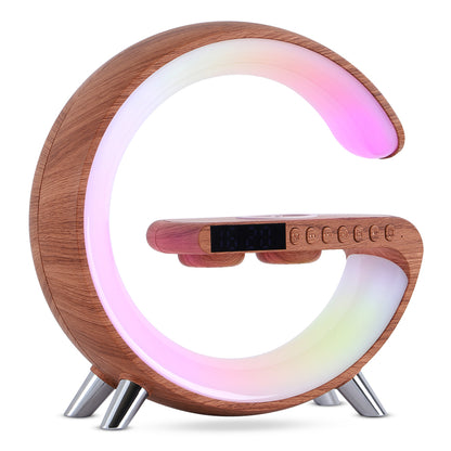 G-Light: 4-in-1 Smart Atmosphere Lamp with Fast Wireless Charging & Bluetooth Speaker