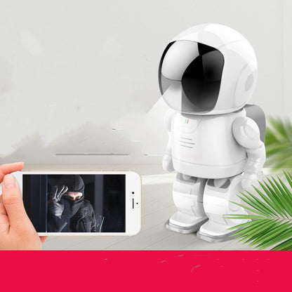 AstroGuard Pro: Smart Robot WiFi Camera | 1080P HD Mobile Remote Monitor, Pan/Tilt AI Tracking, Night Vision & Two-Way Audio