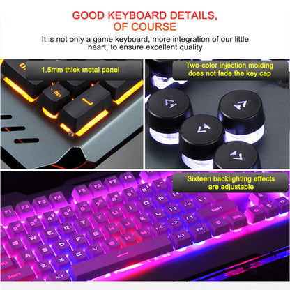 Tactical RGB Mechanical Gaming Keyboard - Pro-Response, 26-Key Anti-Ghosting, Ergonomic Design for Gamer