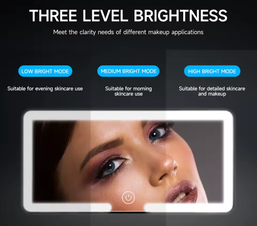 Ana’s Top Pick: Rechargeable LED Car Vanity Mirror with 3 Light Modes