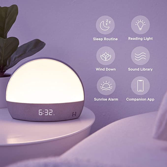 Lumina Pro: Smart Sleep Assistant & Sunrise Alarm Clock | White Noise Sound Machine, Ambient Night Light & Intelligent Sleep Trainer