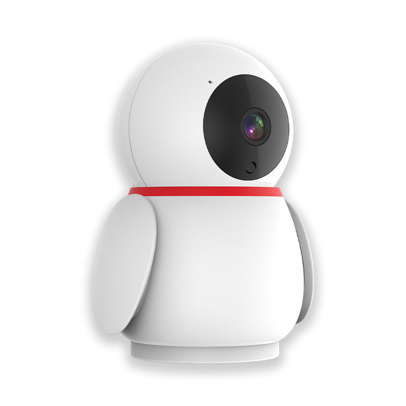 Graffiti Penguin Smart Baby Monitor | 1080P HD WiFi Camera, Night Vision, Two-Way Audio & Motion Tracking – The Ultimate Nursery Guardian