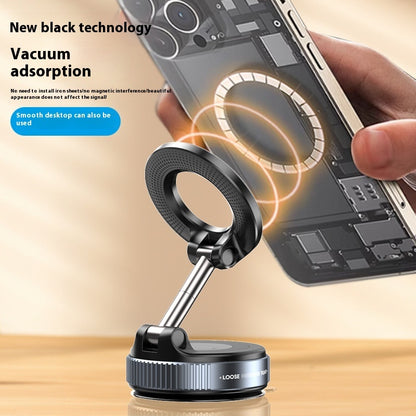 MagLink Pro: Intelligent Vacuum Adsorption Magnetic Car Mount | 360° Rotation | Ultra-Stable Active Suction Tech