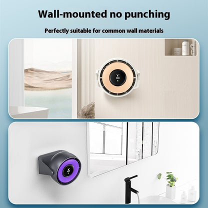 AeroStream Turbo: Desktop Air Circulator | High-Speed Turbine Convection Fan, Ultra-Quiet Operation & 3-Speed Minimalist Design for Home & Office